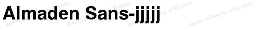 Almaden Sans字体转换